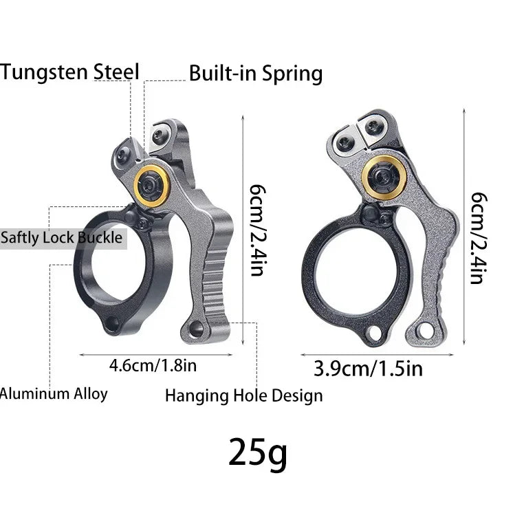 Mini Fishing Pliers Aluminum Alloy with Split Ring Tungsten Carbide Cutters For Anglers Outdoor Camping Gear Ideal Fishing Gift