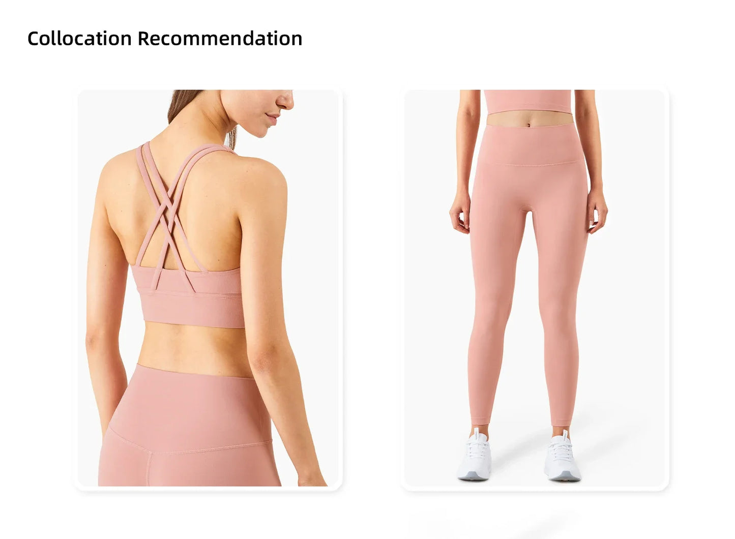 Summer New 2 Piece Yoga Clothes Women's Tracksuit Athletic Cross Back Nylon Yoga Top Women Sports Bra Leggings Pilates Fitness