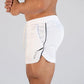 GITF Mens Gym Training Shorts Men Sports Casual Clothing Fitness Workout Running Grid quick-drying compression Shorts Athletics