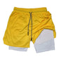 Men's Multi Pocket Shorts Fitness Shorts Casual Beach Sports Lined Skinny Shorts Everyday Style Mesh Camouflage Running Shorts