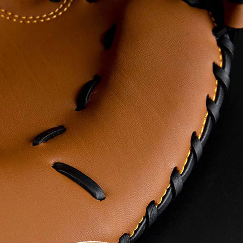 Baseball Glove Thicken Baseball Softball Catcher Wear-resistant Baseball Mitt Baseball Fielding Glove for Youth Adults Practice