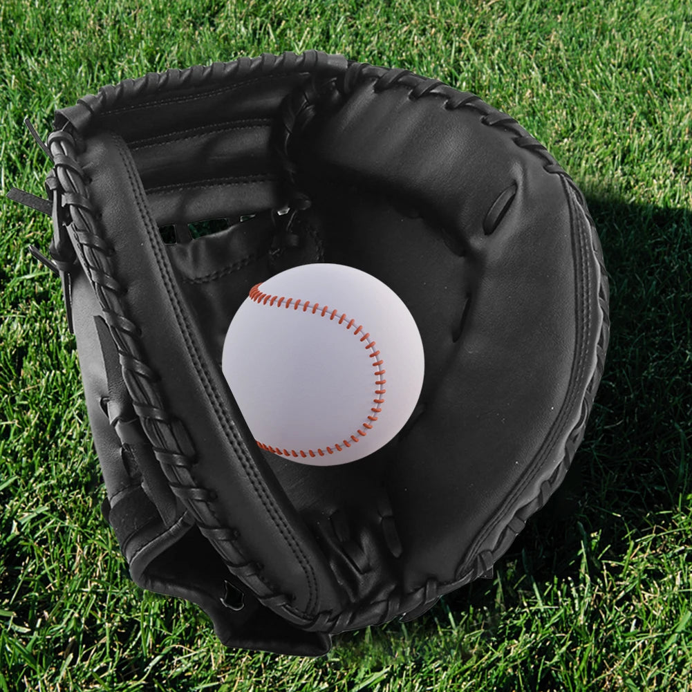 Baseball Glove Thicken Baseball Softball Catcher Wear-resistant Baseball Mitt Baseball Fielding Glove for Youth Adults Practice