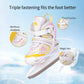 HEAD Figure Skates Beginner Kids Adjustable Ice Hockey Ice Skates Shoes Student Professional Real Ice Skates