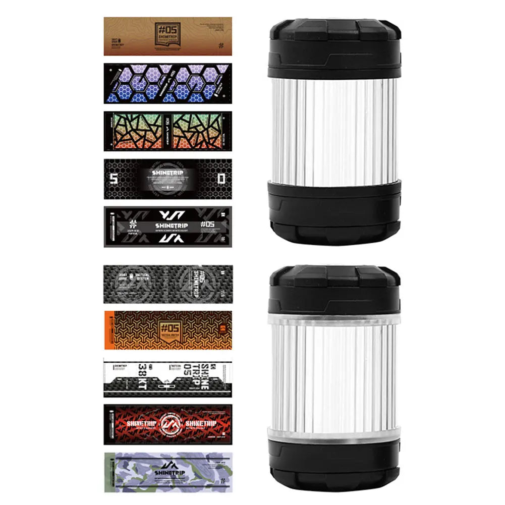Portable Tent Lamp Rechargeable Rotable Camping Lantern Long Lasting Magnetic Atmosphere Lantern for Outdoor Camping Hiking