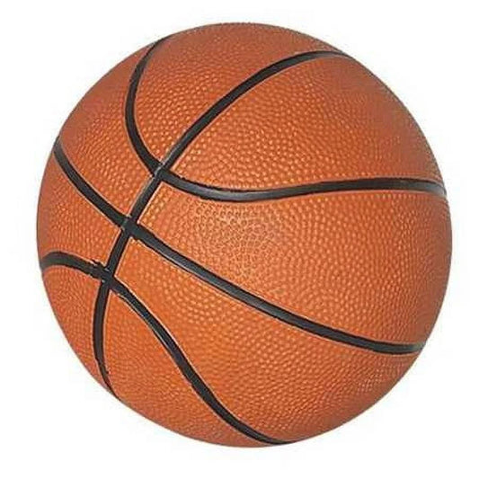 7in Mini Basketball Durable Hard Rubber Grip Ball Indoor Outdoor Play Training Exercise Youth Sports Coaching