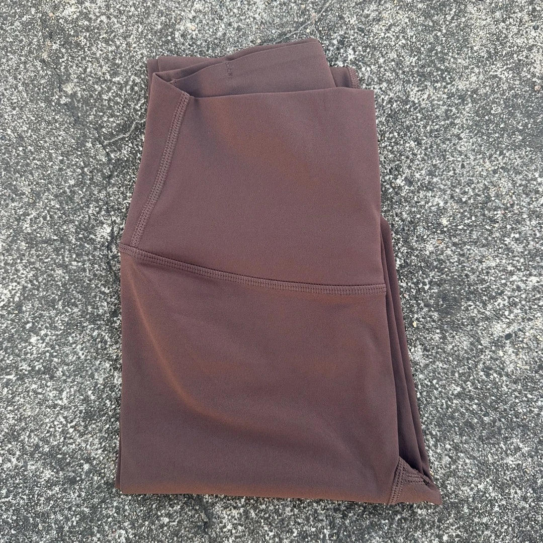 High Strength Compression Solid Color Soft Women Sport Pant Tight Butter High Waist Yoga Legging Athletic Gym Comprehensive Wear