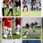 10Pcs Soccer Training Football Ball Game Disc Agility Disc Cone Set Multi Sport Training Space Cones With Plastic Stand Holder