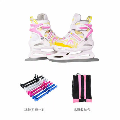HEAD Figure Skates Beginner Kids Adjustable Ice Hockey Ice Skates Shoes Student Professional Real Ice Skates