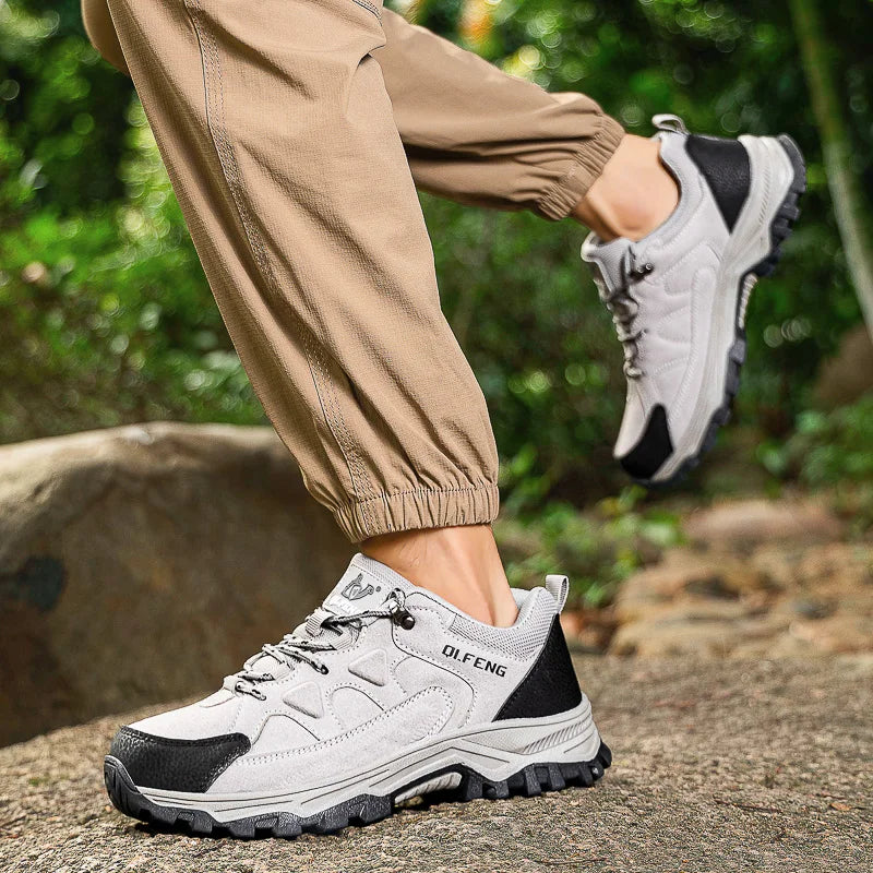 New Outdoor Running Off Road Casual Shoes Anti slip and Wear Resistant Mountaineering Shoes Oversized Sports Men's Footwear