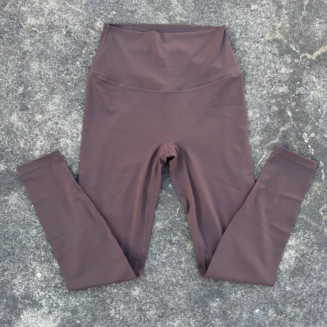 High Strength Compression Solid Color Soft Women Sport Pant Tight Butter High Waist Yoga Legging Athletic Gym Comprehensive Wear