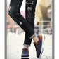 YRZL Men Shoes Spring Autumn Waterproof Walking Sneakers Leisure Male Leather Sports Shoes Non-Slip Footwear Tennis for Men