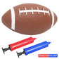 Teenagers Rugby Ball American Football Anti Slip Child  Footballs with Inflator Children Game Ball for Kids Students