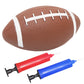 Teenagers Rugby Ball American Football Anti Slip Child  Footballs with Inflator Children Game Ball for Kids Students