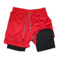 Men's Multi Pocket Shorts Fitness Shorts Casual Beach Sports Lined Skinny Shorts Everyday Style Mesh Camouflage Running Shorts
