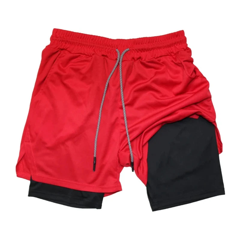 Men's Multi Pocket Shorts Fitness Shorts Casual Beach Sports Lined Skinny Shorts Everyday Style Mesh Camouflage Running Shorts