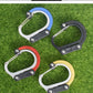 Multifunctional Hybrid Gear Clip Carabiner 360 Degree Rotating Hook Strong Buckle Camping Hiking Travel Backpack Outdoor Gadget