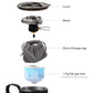 BRS 61 Camping Integrated Heat Collecting Pot Burner Ultralight Portable Hiking Furnace Outdoor Cooking Backpacking Stove System