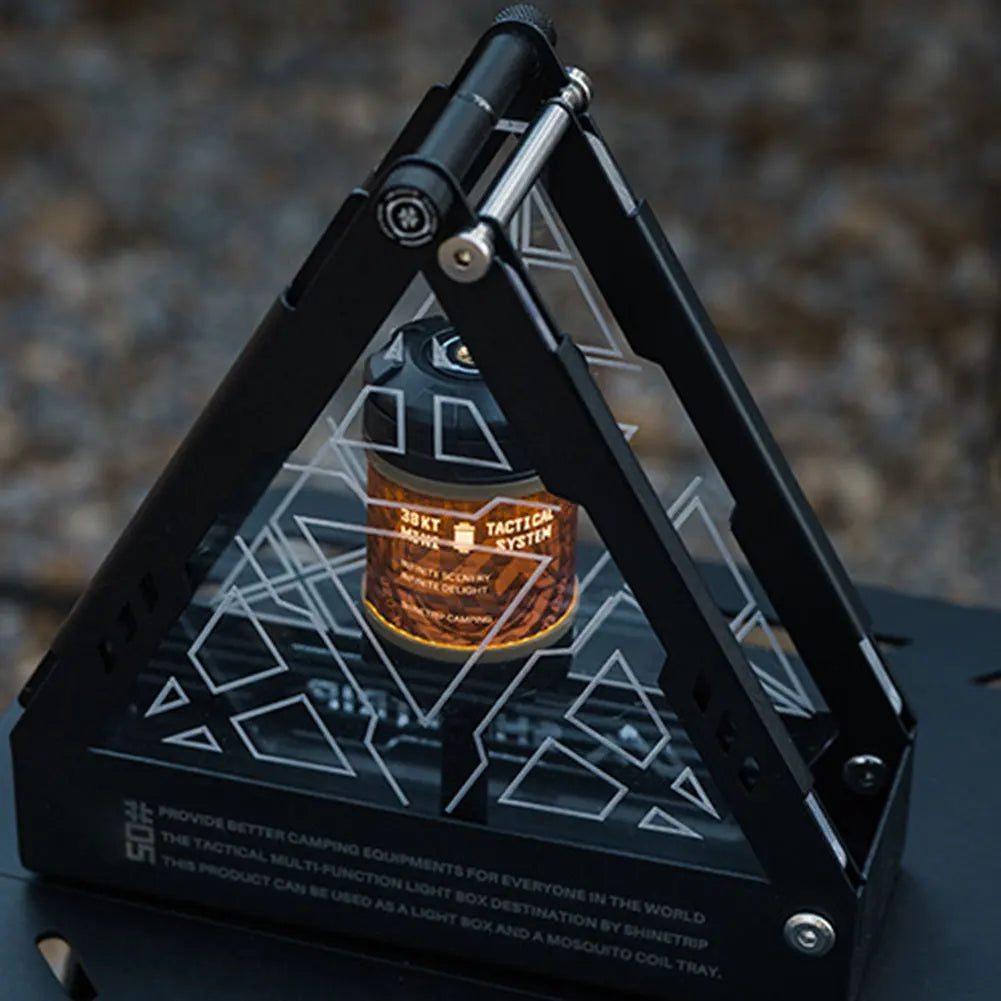 Portable Tent Lamp Rechargeable Rotable Camping Lantern Long Lasting Magnetic Atmosphere Lantern for Outdoor Camping Hiking