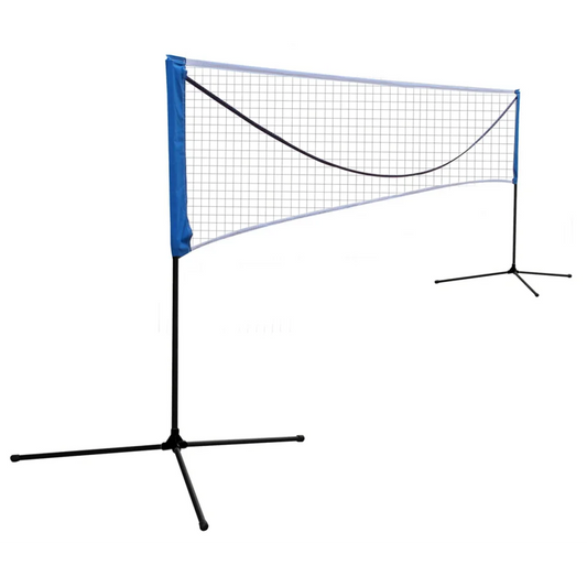 Portable Large Volleyball Badminton Tennis Net with Carrying Bag Stand/Frame 10FT