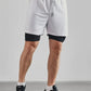 Men's Multi Pocket Shorts Fitness Shorts Casual Beach Sports Lined Skinny Shorts Everyday Style Mesh Camouflage Running Shorts
