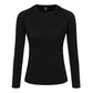 Women's Compression Shirt Athletic Yoga Running Long Sleeve T-Shirt Spring Fall Gym Workout Stretchy Baselayers Rash Guard Tops
