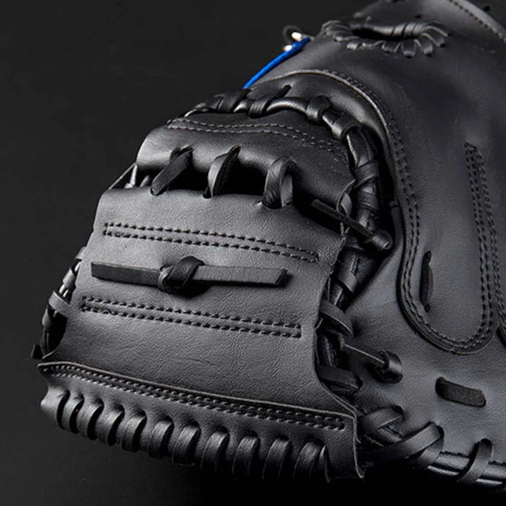 Baseball Glove Thicken Baseball Softball Catcher Wear-resistant Baseball Mitt Baseball Fielding Glove for Youth Adults Practice