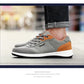 YRZL Men Shoes Spring Autumn Waterproof Walking Sneakers Leisure Male Leather Sports Shoes Non-Slip Footwear Tennis for Men