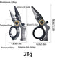 Mini Fishing Pliers Aluminum Alloy with Split Ring Tungsten Carbide Cutters For Anglers Outdoor Camping Gear Ideal Fishing Gift