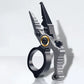 Mini Fishing Pliers Aluminum Alloy with Split Ring Tungsten Carbide Cutters For Anglers Outdoor Camping Gear Ideal Fishing Gift
