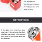 Camping Gas Stove Portable Folding Outdoor Backpacking Stove Tourist Equipment For Cooking Hiking Picnic 3500W