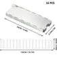 8/9/10/12/14/16 Plates Gas Stove Wind Shield Outdoor Camping Picnic Cooking Burner Windproof Screen Aluminum Alloy Wind Screen