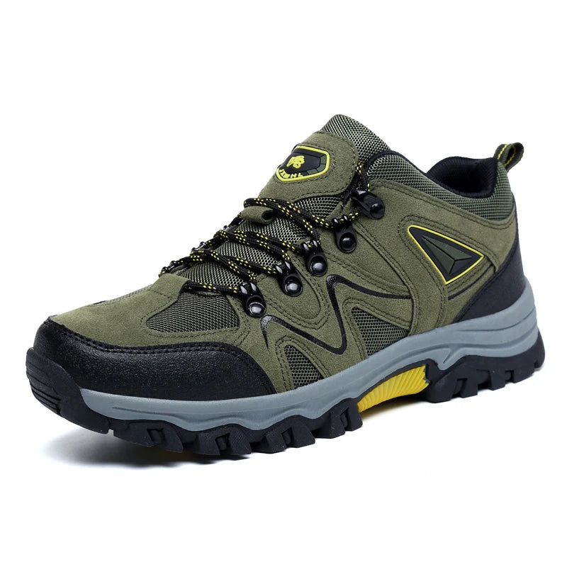 Outdoor mountaineering Shoes Men's Autumn and Winter Anti Slip and Wear-Resistant Sneaker Fashion Plus size Footwear 39-47