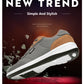 YRZL Men Shoes Spring Autumn Waterproof Walking Sneakers Leisure Male Leather Sports Shoes Non-Slip Footwear Tennis for Men